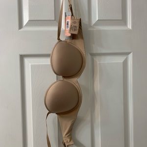 NWT 32 D 1/2 ThirdLove strapless bra